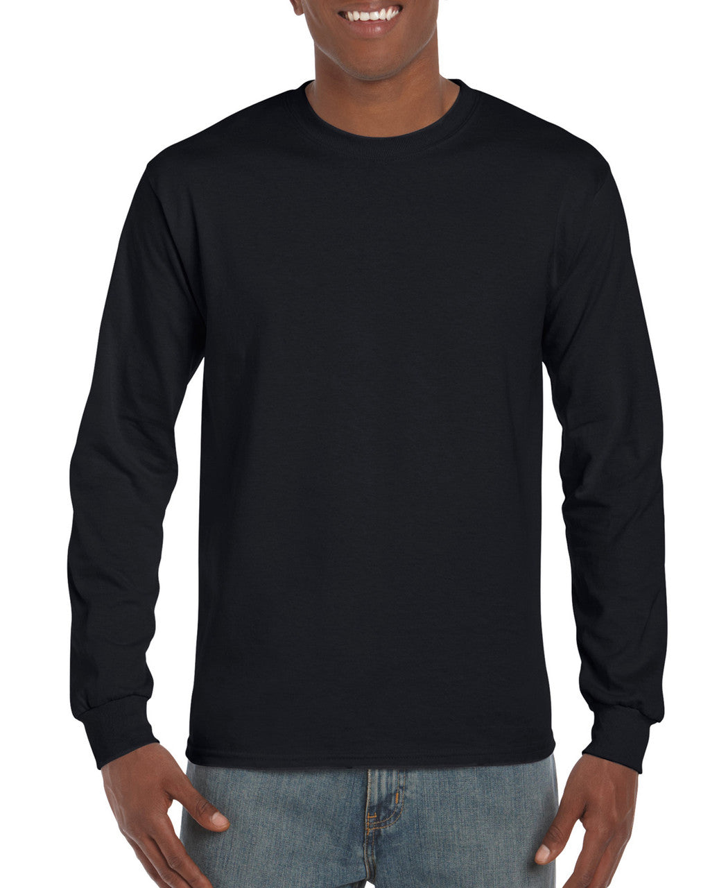 Gildan Adult Ultra Cotton L/Sleeve T/S 205GM-(2400)
