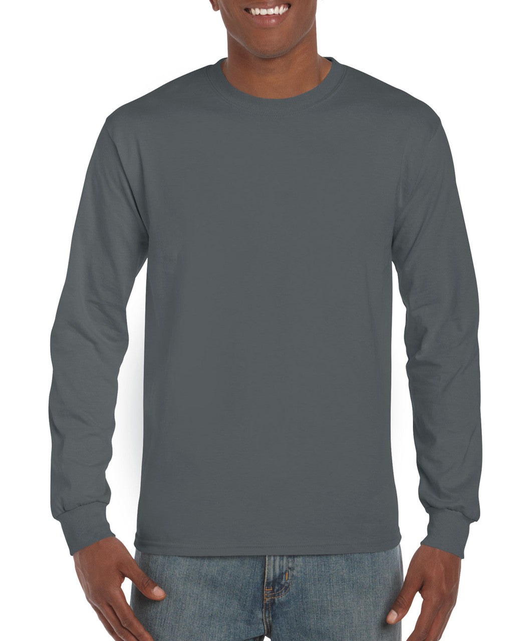 Gildan Adult Ultra Cotton L/Sleeve T/S 205GM-(2400)