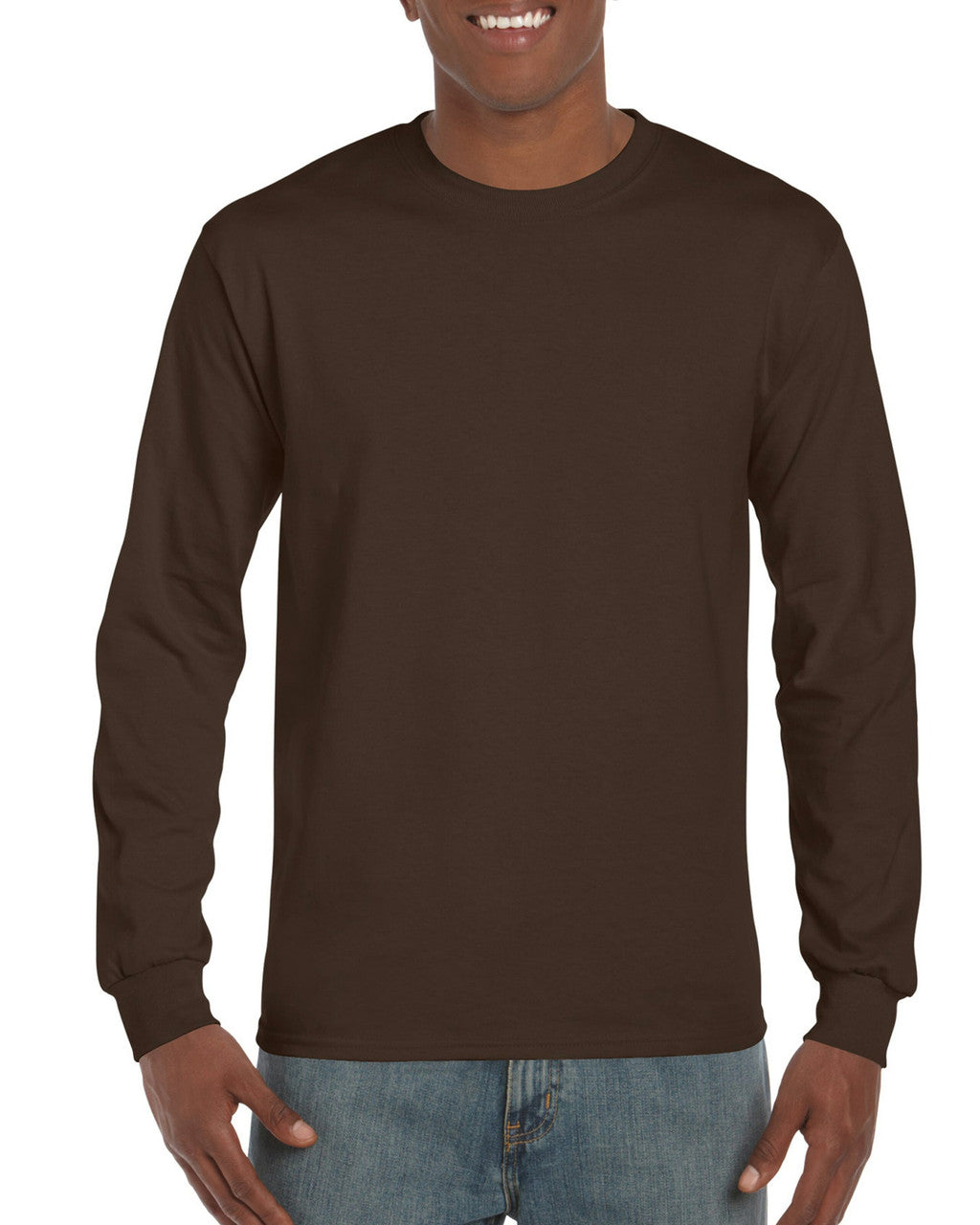 Gildan Adult Ultra Cotton L/Sleeve T/S 205GM-(2400)