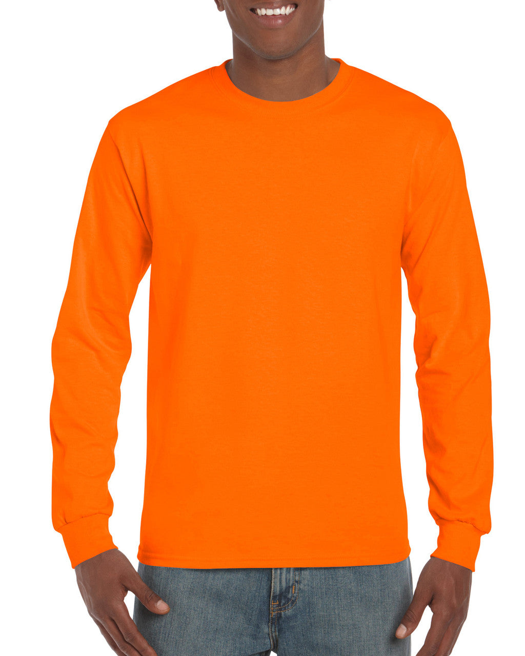 Gildan Adult Ultra Cotton L/Sleeve T/S 205GM-(2400)