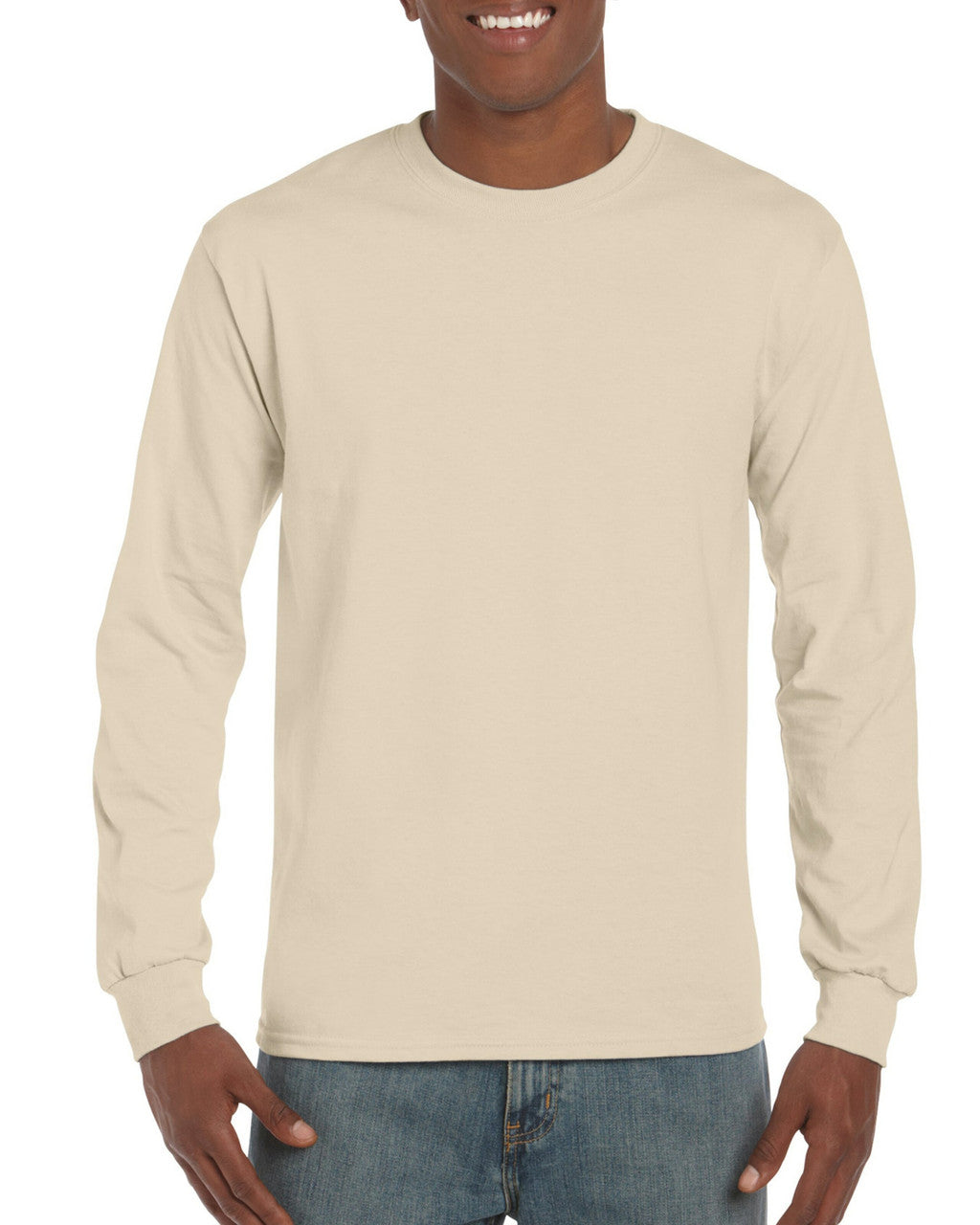 Gildan Adult Ultra Cotton L/Sleeve T/S 205GM-(2400)