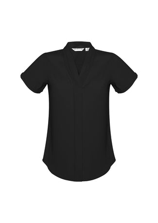 Biz Collection Womens Madison S/S Shirt (S628LS)