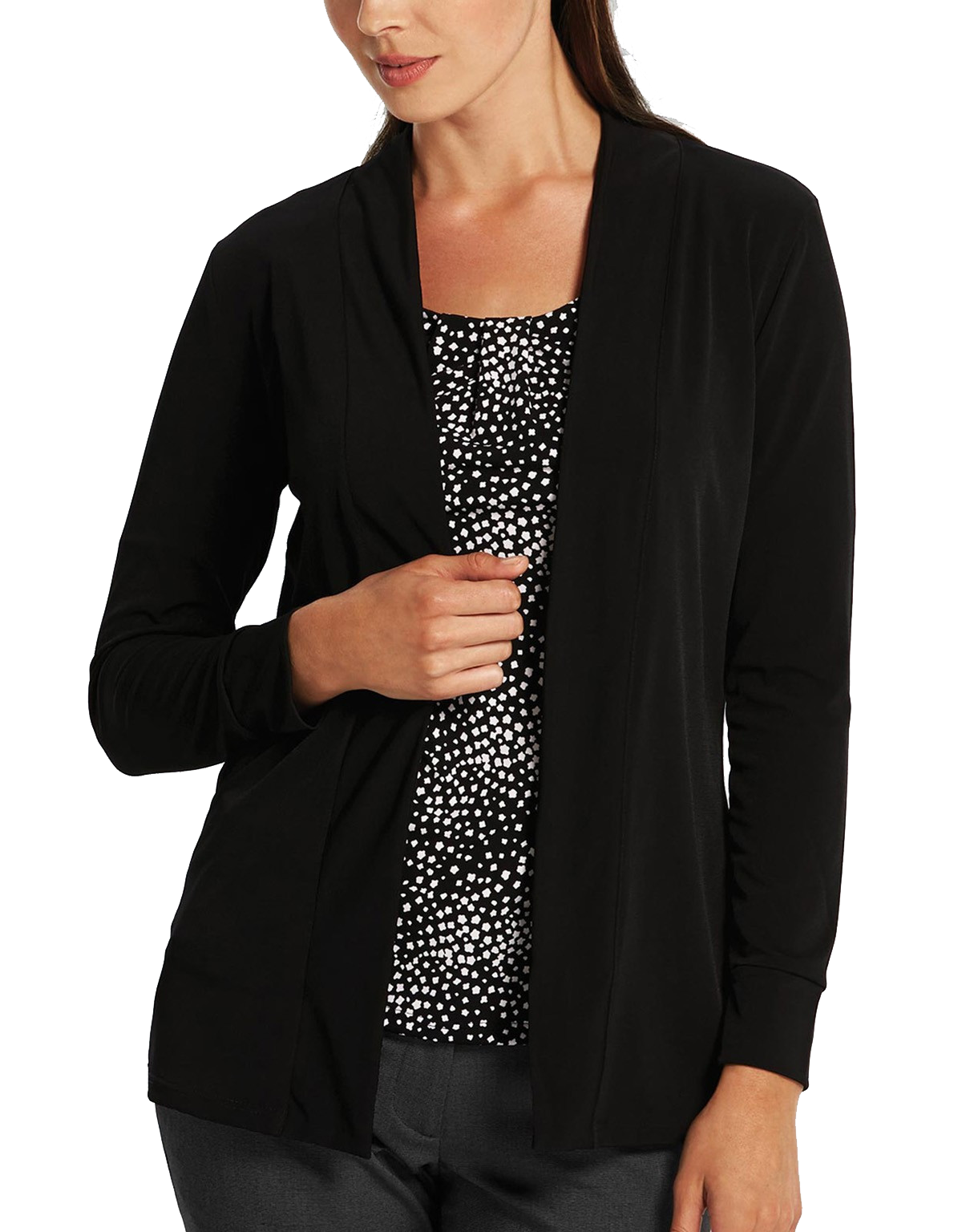 Gloweave-Gloweave Ladies Cool Breeze L/S Cardigan--Uniform Wholesalers - 1