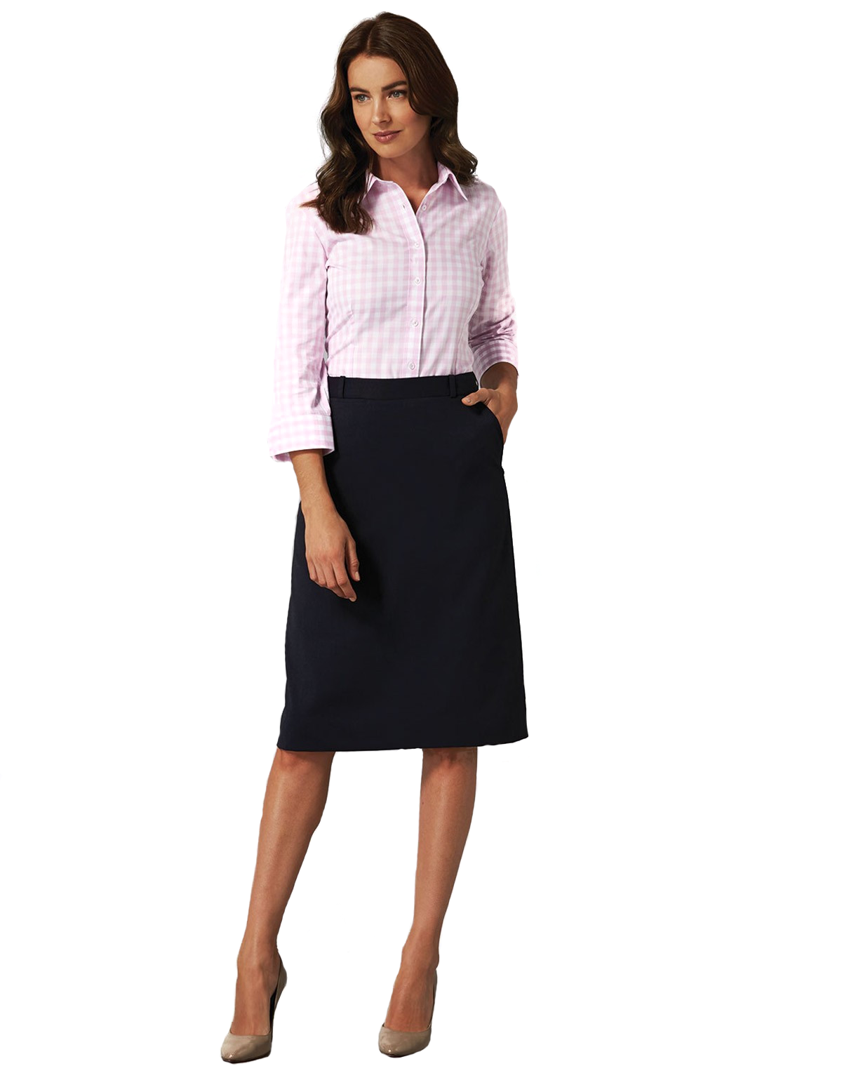 Gloweave Ladies Washable 'A' Line Skirt (1725WSK)