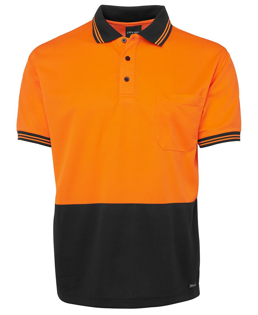 JBs Wear Hi Vis Short Sleeve Traditional Polo - Adults (6HVPS)