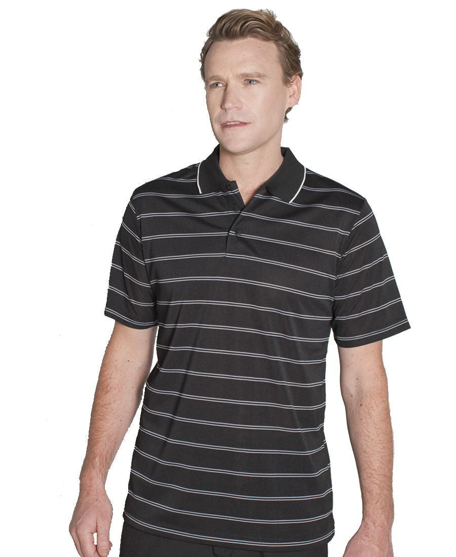 JB's Wear-JB'S Podium Alt Stripe Polo--Uniform Wholesalers - 1