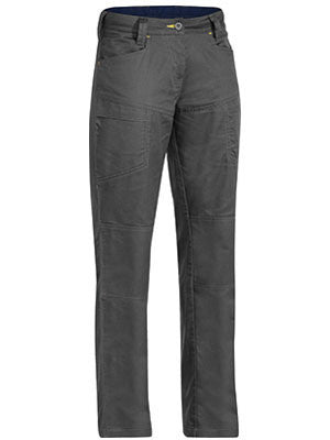 Bisley Workwear-Bisley Womens X Airflow™ Ripstop Vented Work Pant-Charcoal / 8-Uniform Wholesalers - 2