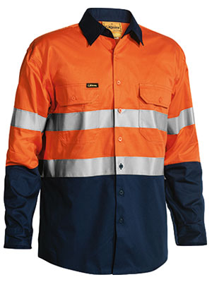 Bisley 3M Taped Cool Hi Vis Light Weight Shirt (BS6696T)