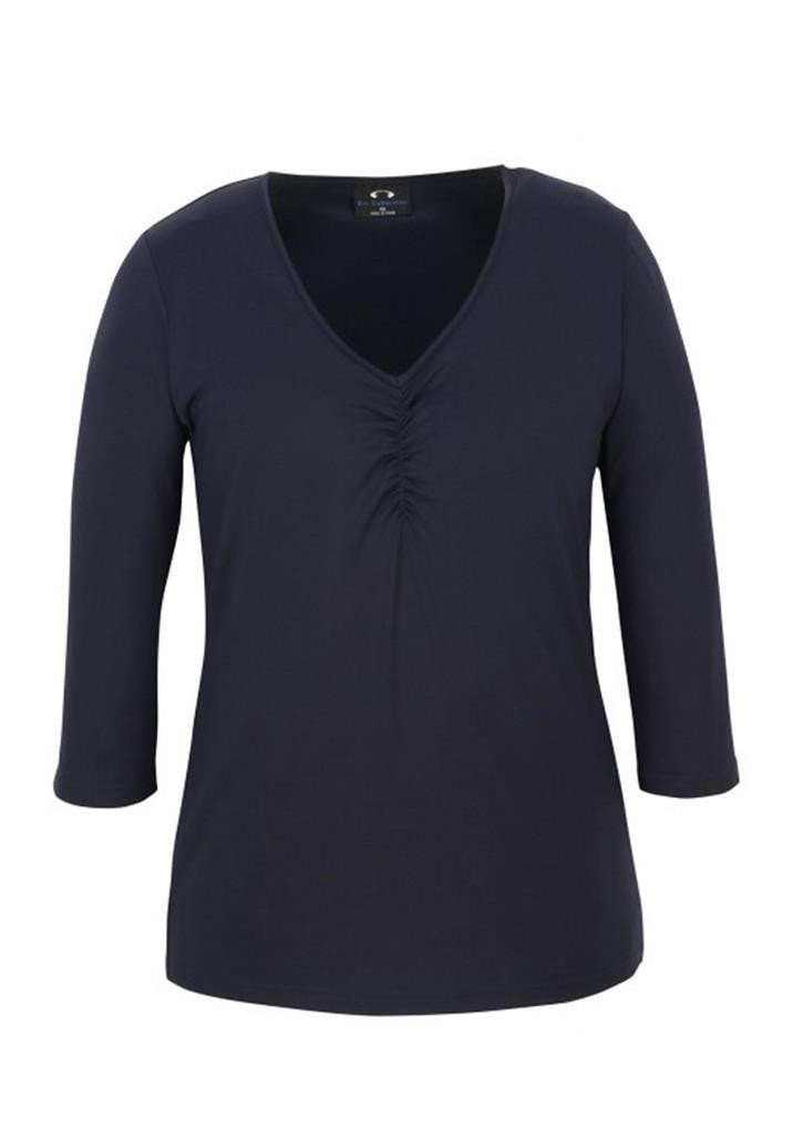 Biz Collection Silky Top 3/4 Sleeve