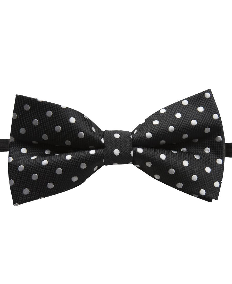 JB's Wear-Jb's Waiting Bow Tie-BLACK/WHITE / ONE SIZE-Uniform Wholesalers - 4