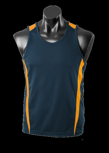 Aussie Pacific Eureka mens singlet 1st ( 14 Colour ) (1104)