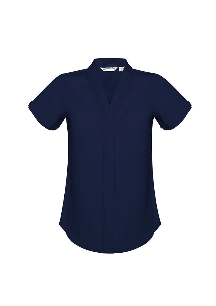 Biz Collection Womens Madison S/S Shirt (S628LS)