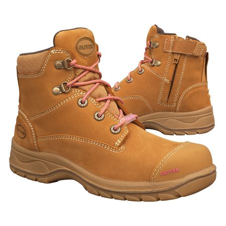Oliver Women's Wheat Zip Sided Boot (49432Z)