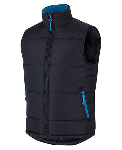 JBs Wear Puffer Contrast Vest (3ACV)