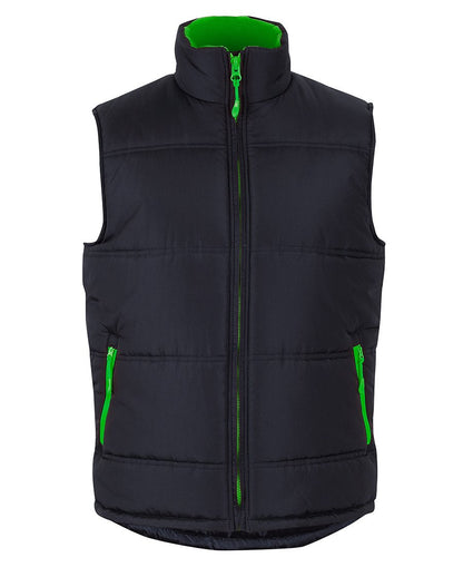 JBs Wear Puffer Contrast Vest (3ACV)