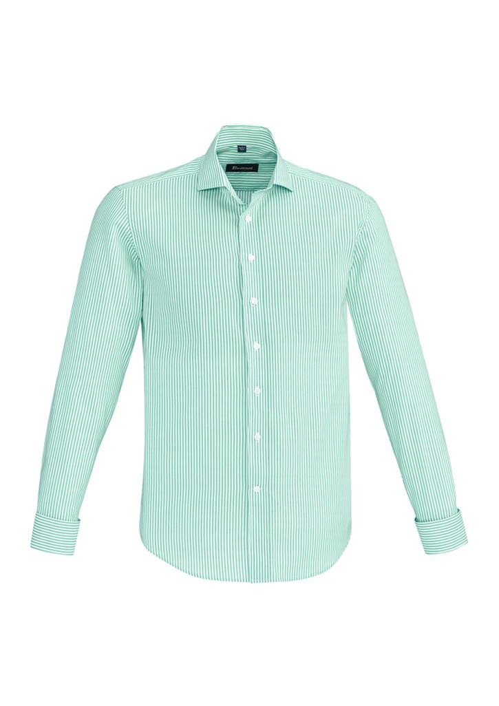 Biz Corporate Vermont Mens Long Sleeve Shirt (40220) Clearance