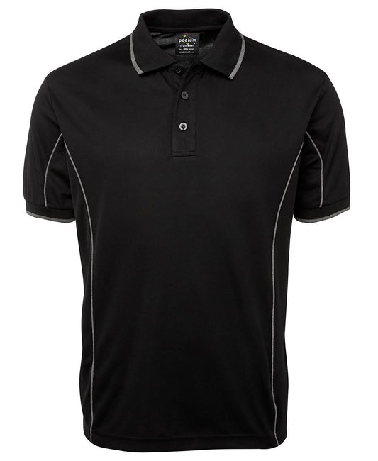 JBs Wear Adults Short Sleeve Piping Polo(7PIP)