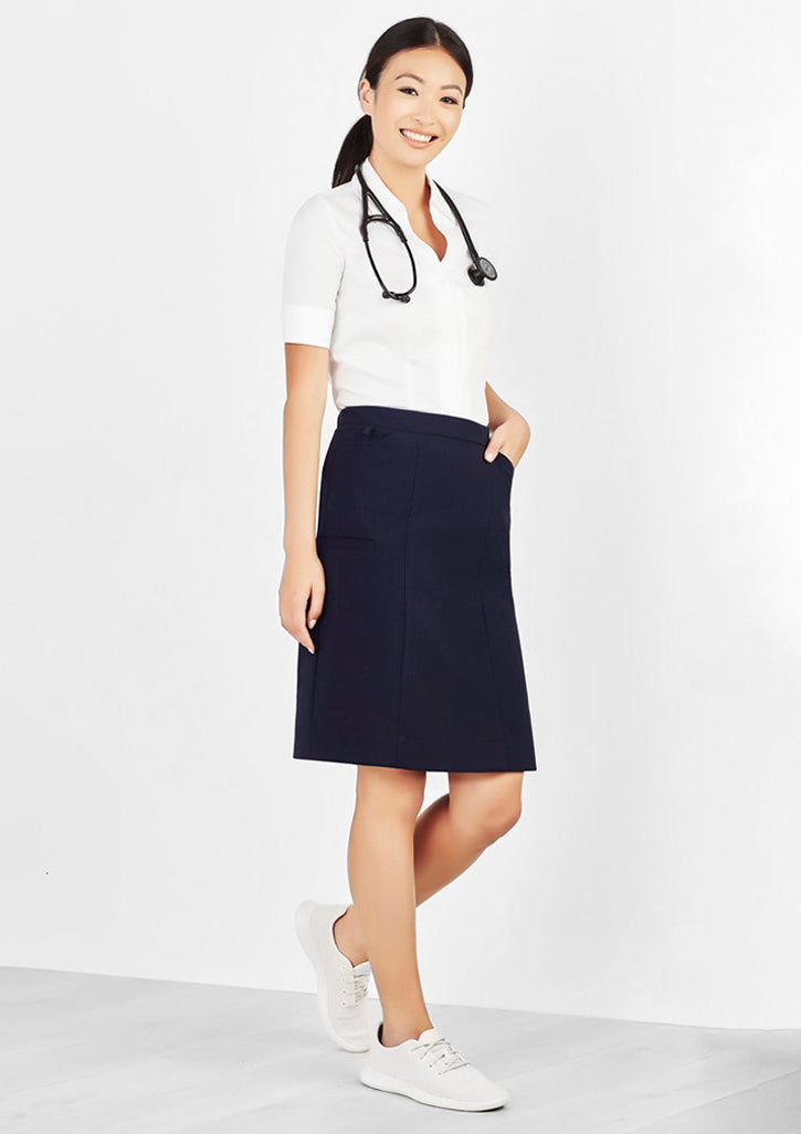 Biz Collection Womens Comfort Waist Cargo Skirt (CL956LS)