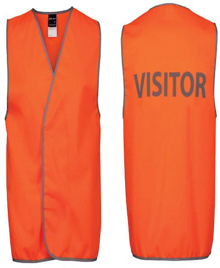 JB's Hi Vis Safety Vest Visitor (6HVS7)