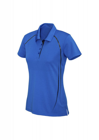 Biz Collection-Biz Collection LadiesCyber Polo-8 / ROYAL/SILVER-Uniform Wholesalers - 6