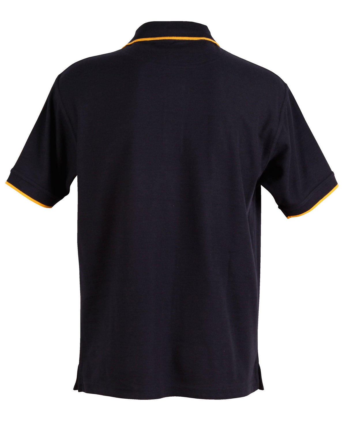 Winning Spirit Men's Contrast Pique Short Sleeve Polo 1st (11 Colour)-(PS08)