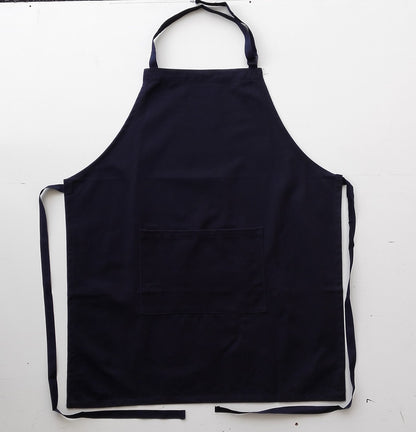 Bocini Cotton Drill Full BiB Apron With  Pocket-(WA0396)