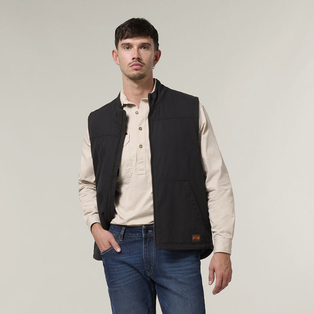 Hard Yakka Mustang Outback Canvas Vest (Y21485)