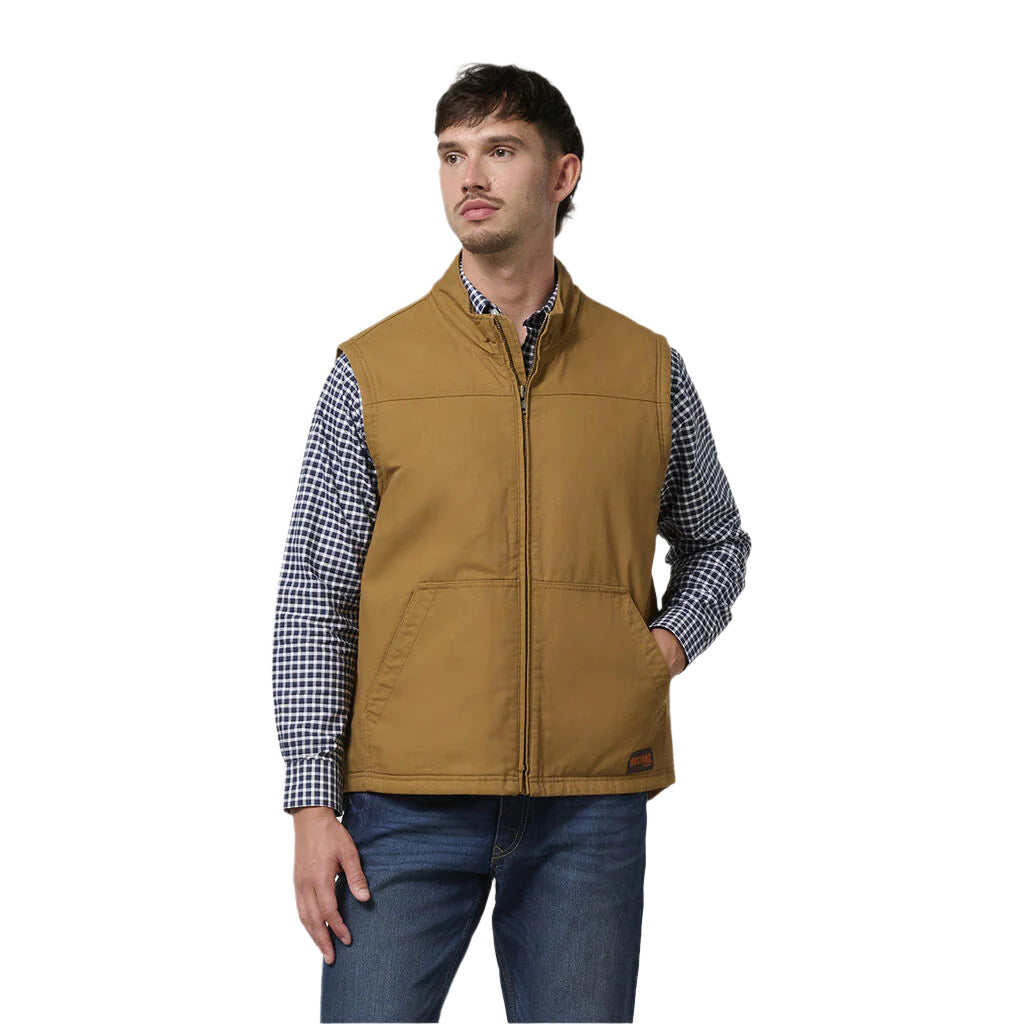 Hard Yakka Mustang Outback Canvas Vest (Y21485)