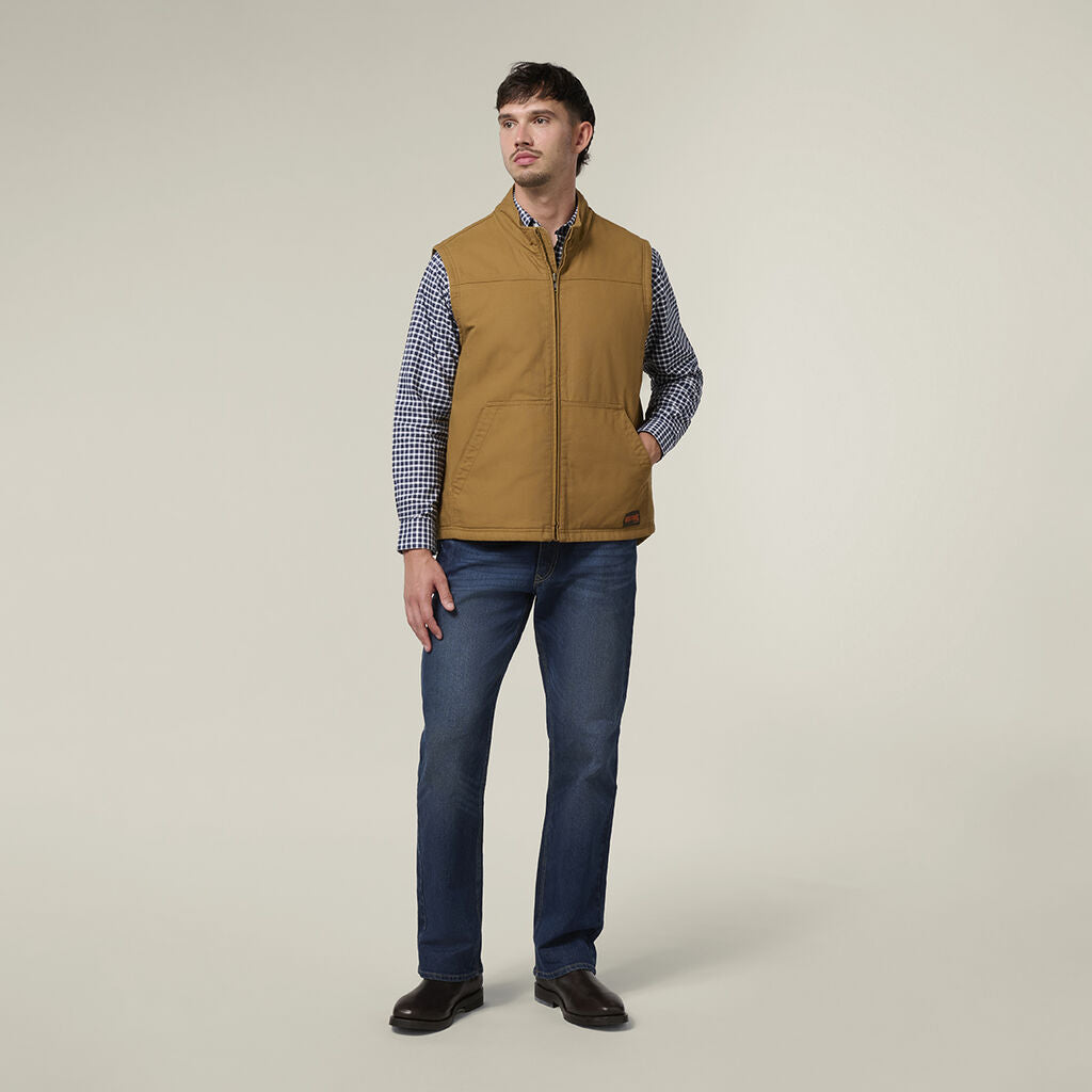 Hard Yakka Mustang Outback Canvas Vest (Y21485)