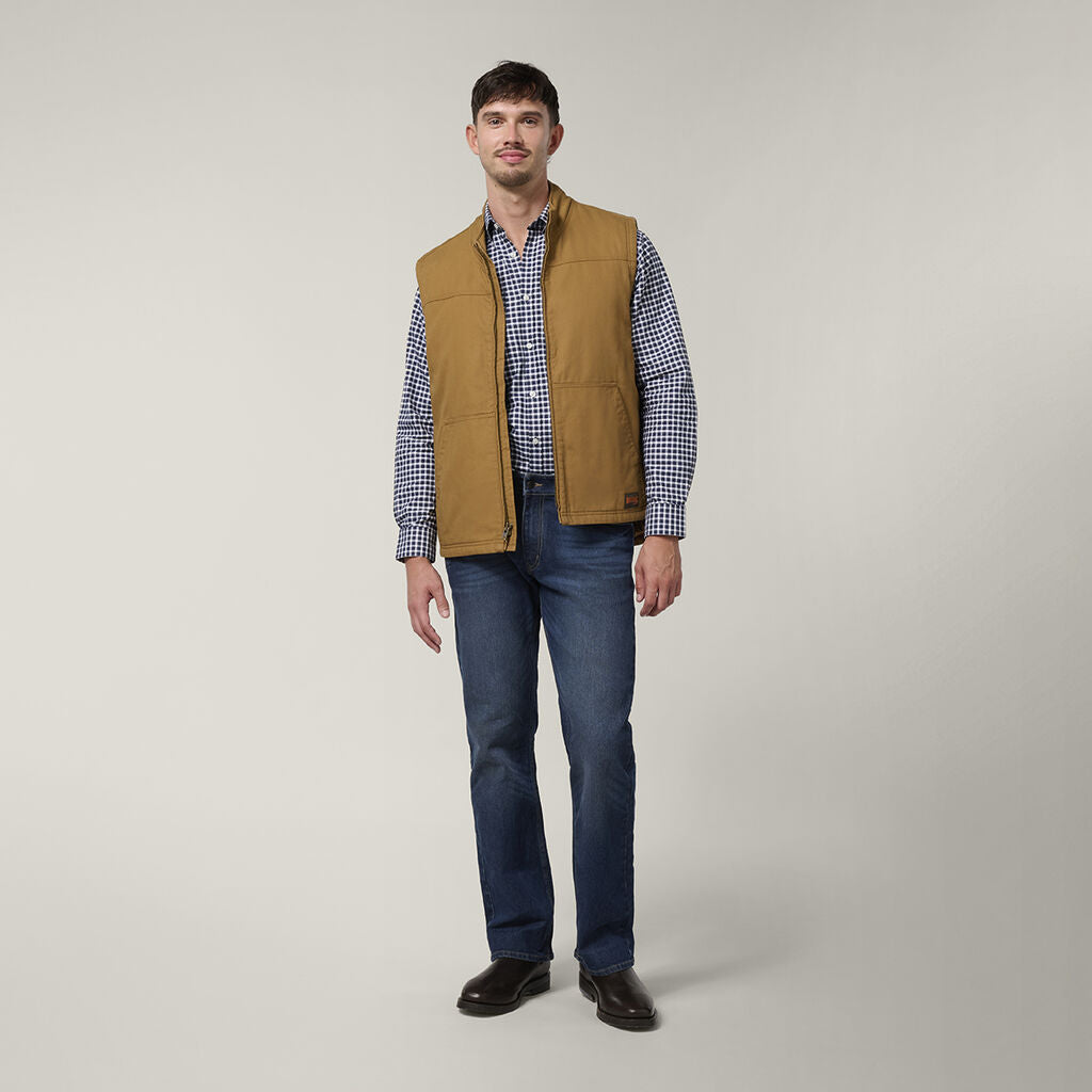 Hard Yakka Mustang Outback Canvas Vest (Y21485)