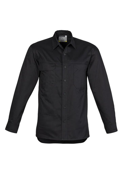 Syzmik Mens Lightweight Tradie L/S Shirt  (ZW121)