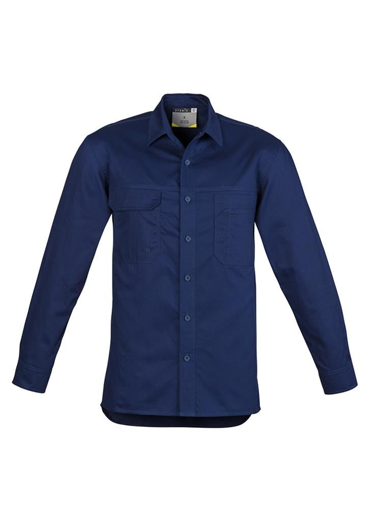 Syzmik Mens Lightweight Tradie L/S Shirt  (ZW121)
