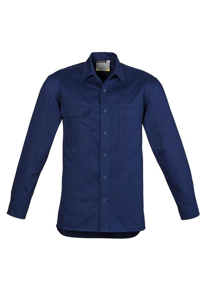 Syzmik Mens Lightweight Tradie L/S Shirt  (ZW121)