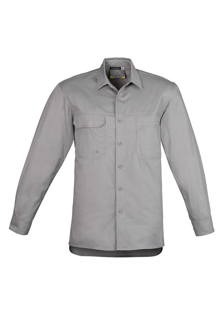 Syzmik Mens Lightweight Tradie L/S Shirt  (ZW121)
