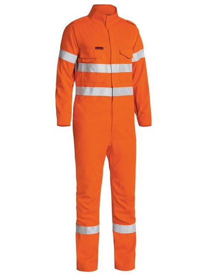 Bisley  Tencate Tecasafe® Plus 700 Taped Hi Vis Engineered Fr Vented Coverall (BC8085T)