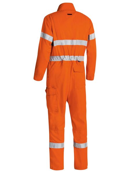 Bisley  Tencate Tecasafe® Plus 700 Taped Hi Vis Engineered Fr Vented Coverall (BC8085T)