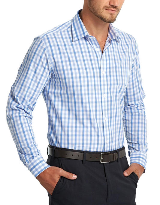 Gloweave Men's Soft Tonal Check L/S Shirt (1711L)