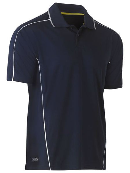 Bisley Cool Mesh Polo With Reflective Piping (BK1425)