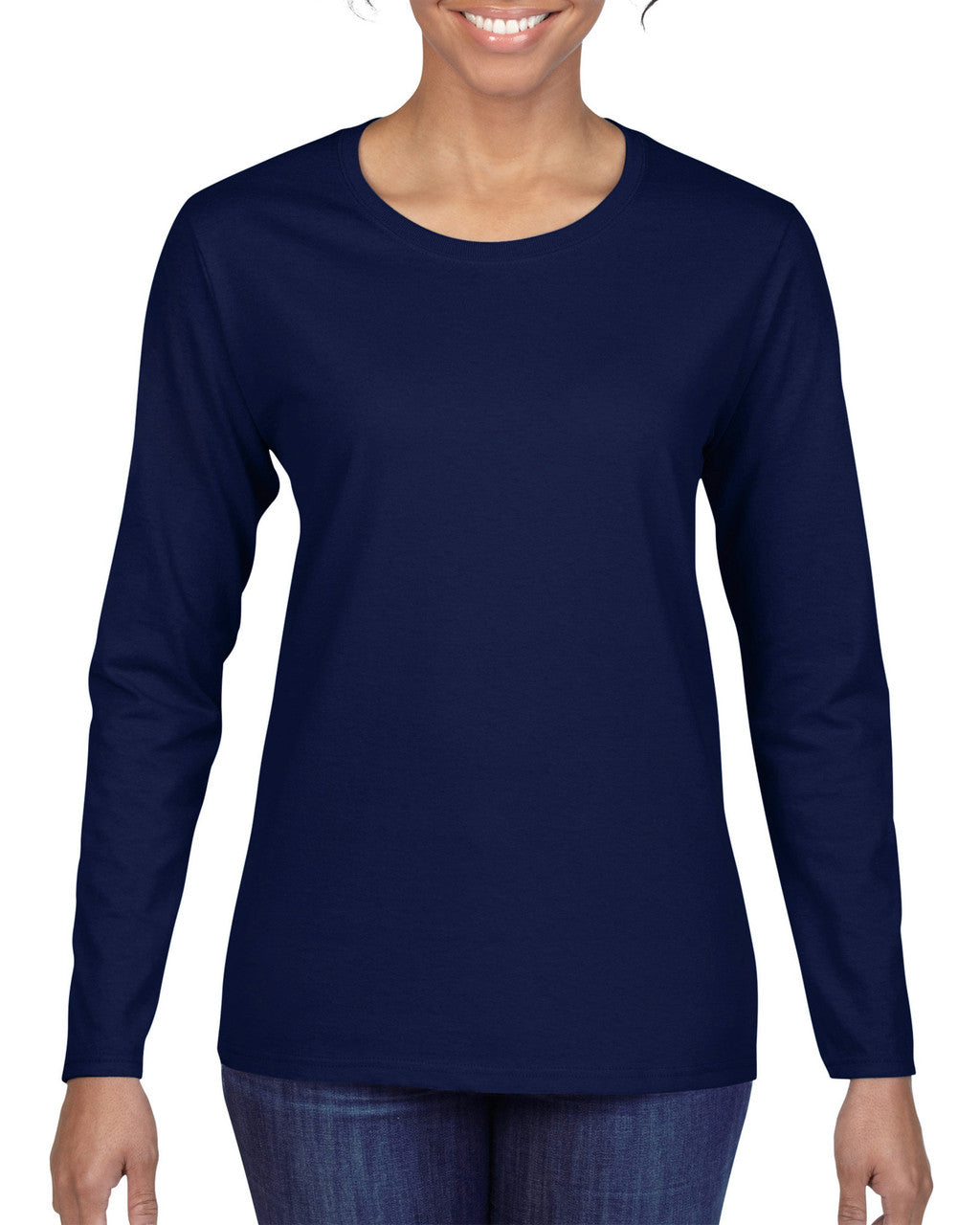 Gildan Ladies Heavy Cotton Long Sleeve T-shirt (5400L)