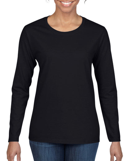 Gildan Ladies Heavy Cotton Long Sleeve T-shirt (5400L)