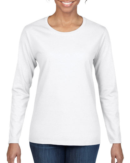 Gildan Ladies Heavy Cotton Long Sleeve T-shirt (5400L)