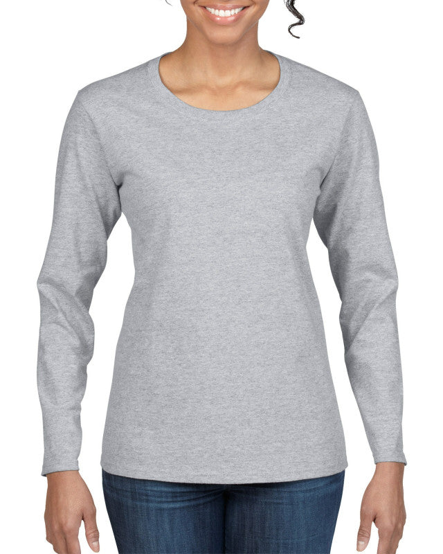 Gildan Ladies Heavy Cotton Long Sleeve T-shirt (5400L)