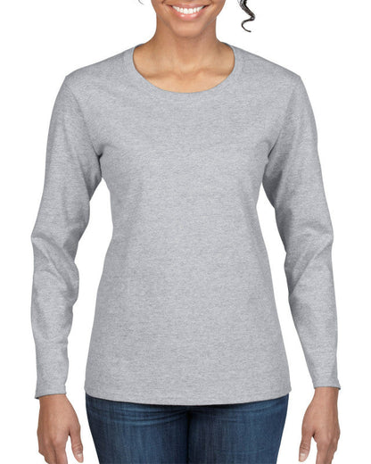 Gildan Ladies Heavy Cotton Long Sleeve T-shirt (5400L)