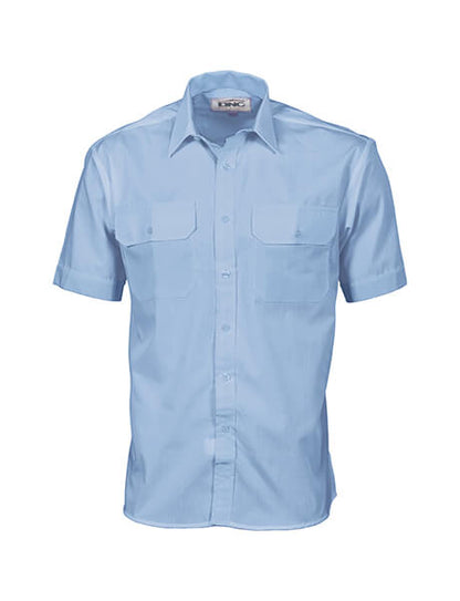 DNC Polyester Cotton S/S Work Shirt (3211)