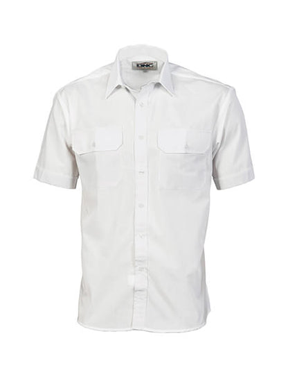 DNC Polyester Cotton S/S Work Shirt (3211)