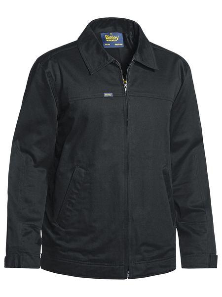 Bisley Cotton Drill Jacket With Liquid Repellent Finish-(BJ6916)