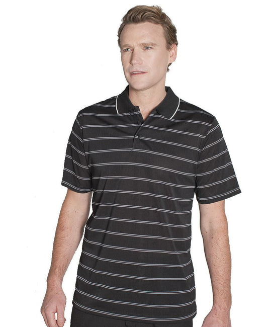 JB's Wear-JB'S Podium Alt Stripe Polo--Uniform Wholesalers - 1
