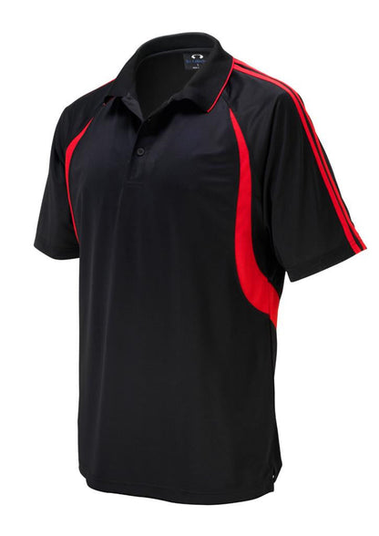 Biz Collection-Biz Collection Kids Flash Polo 1st ( 10 colour)-Black / Red / 4-Uniform Wholesalers - 4