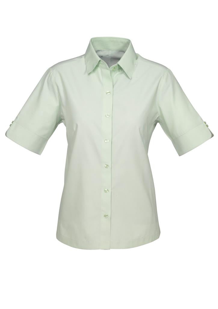 Biz Collection-Biz Collection Ladies Ambassador Shirt-3/4 Sleeve-Green / 6-Uniform Wholesalers - 3