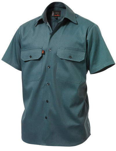 King Gee  Open Front Drill Shirt S/S  (K04030)